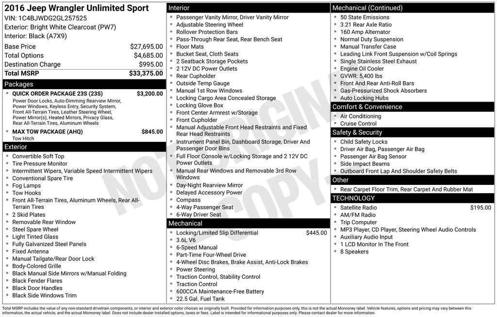 jeep wrangler unlimited 2016 1C4BJWDG2GL257525 image jeep wrangler unlimited 2016 1C4BJWDG2GL257525 image